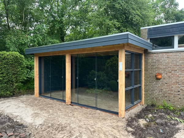 Houtbouw van Lingen - Aanbouw